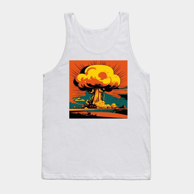 Atomic Pop 4 Tank Top by AstroRisq